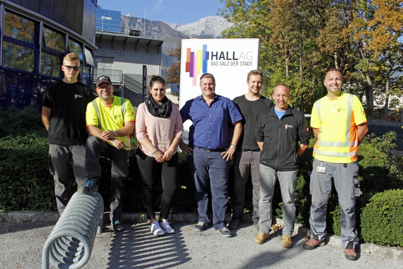 Verstärkung in der Hall AG (Foto: C. Neuzil)